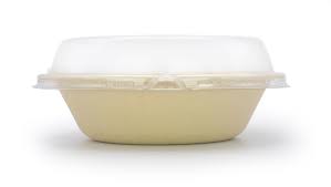 DOME LIDS FOR 24 & 32oz BOWLS, 300st PET LIDS  (4x75st)     