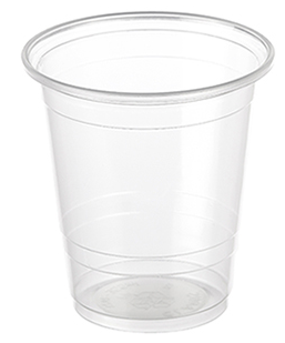 CLARUS Light 10 oz pp clear cup sleeve van 50 cups (cs=50 sleeves)