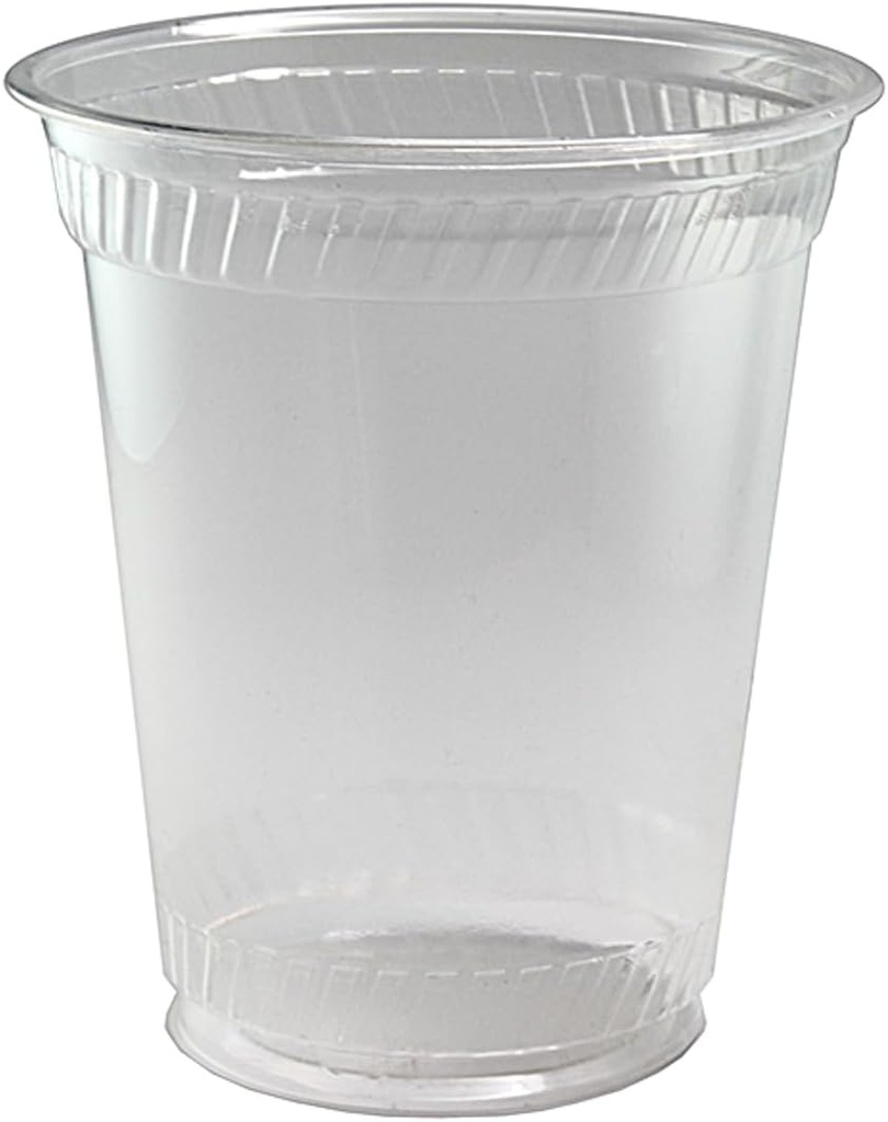 Greenware Drink Cups - 10 oz Pla Clear Cup "Made from plants" 