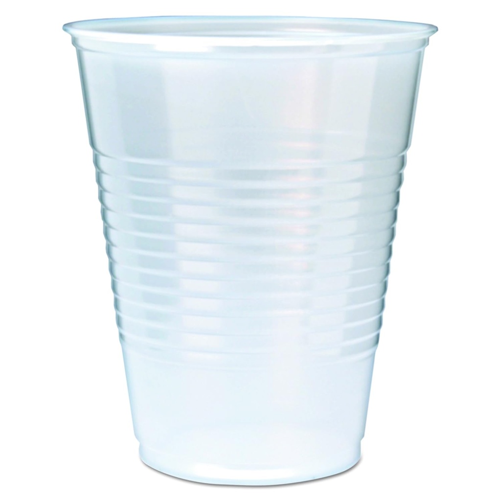 Fabri-Kal® Translucent Cold Cups - 12 oz. w/Sidewall Rings