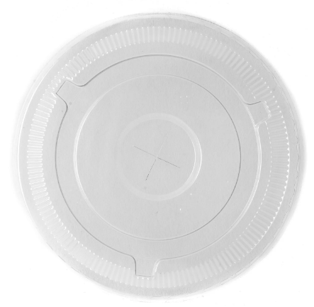 12/16oz. Cold Cup Straw Slot LID for paper cups - 100 pcs (Bx=25x100st)