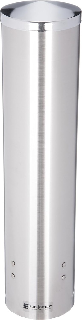 Cone Cup Dispenser Stainless(PCD-Stainless) Pull Wtr Cup Dispenser 16 San Jamar