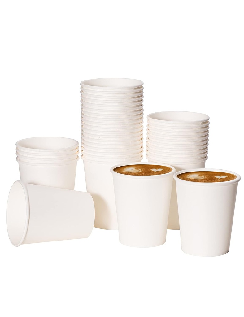 Paper Hot Cup w/ Handle 8 oz  Twin Pack - 50ea