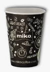 8oz RIPPLE Wall Hot Cup "MIKO" - 500 pcs (Bx=20x25st)