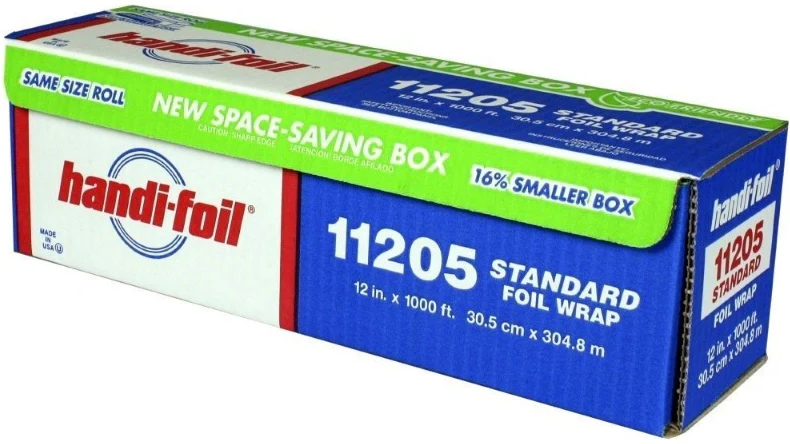 Handi-Foil 12" x 1000' Standard Aluminum Foil Wrap