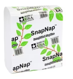 White Napkin V Fold 2Ply 1case = 12/500