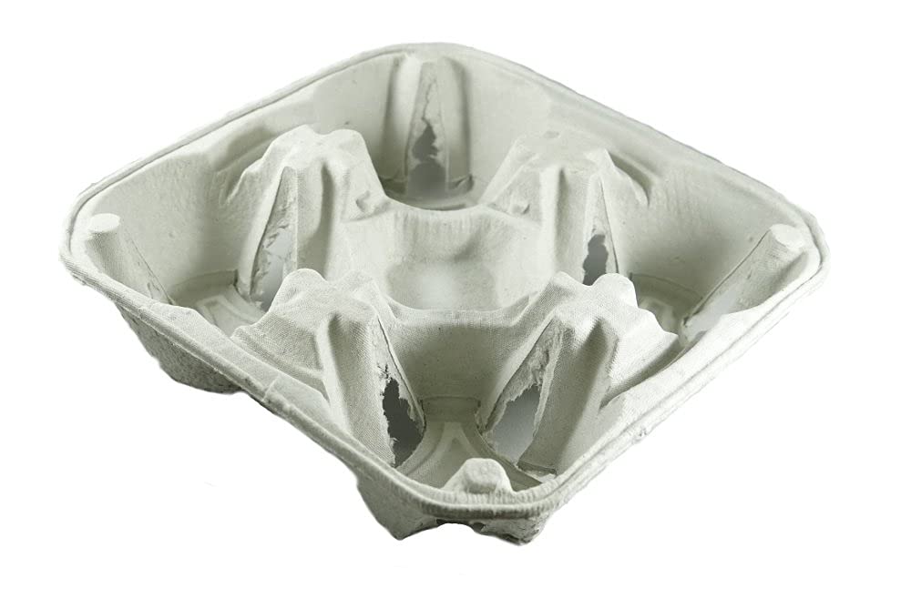 Molded Fibre 4-Cup holder - 300st 