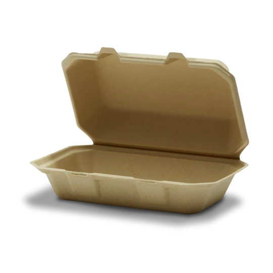TELLUS 9X6" HOAGIE CLAMSHELLS - 200 pcs (Bx=4x50st)