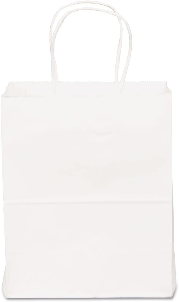 DG-84598..8X10 WHITE Tempo Shoppings Bags - 1cs / 250pcs