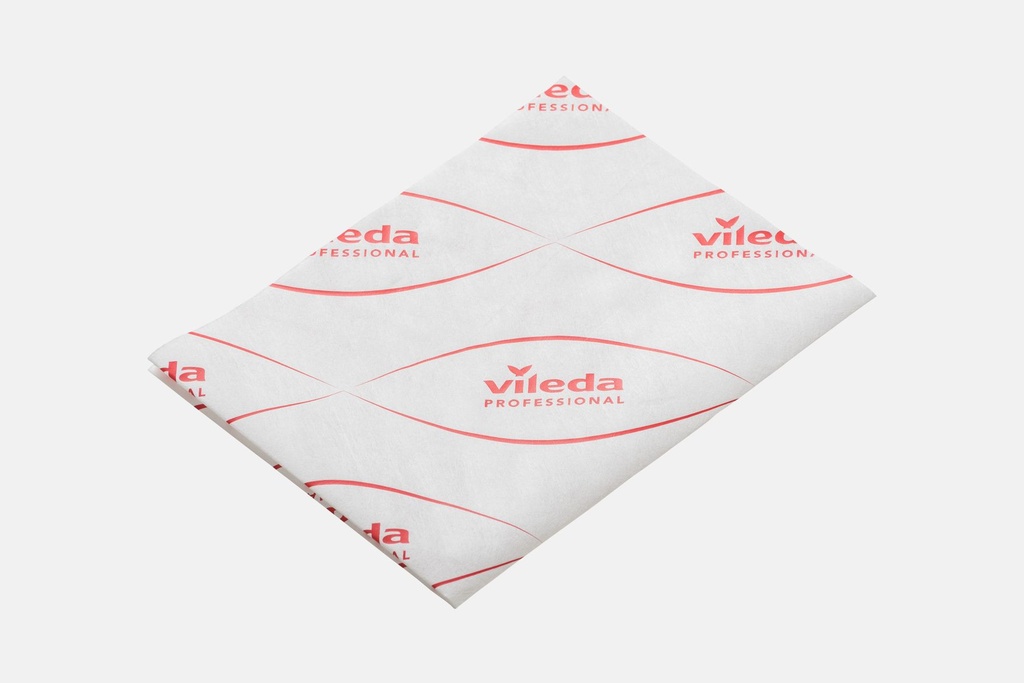 Vileda Micron Solo Microvezeldoek pack White/Red