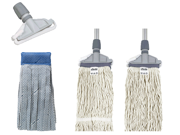 Vileda Kentucky MicroCott mop Blue/White