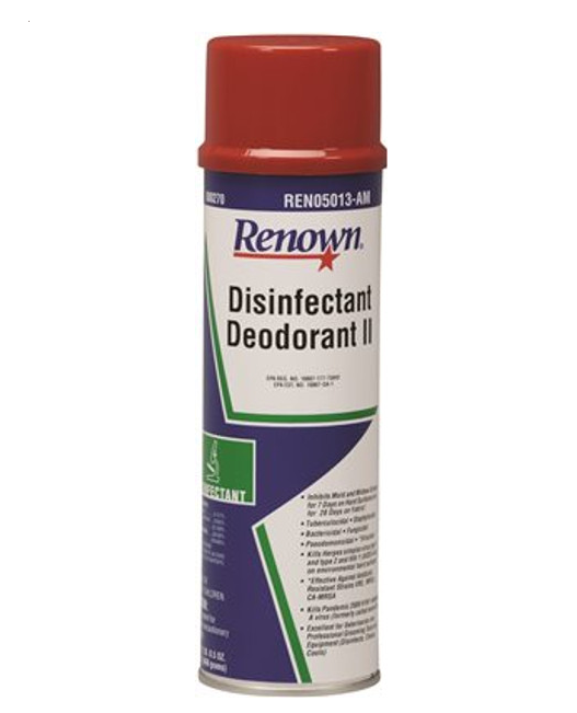 Renown Disinfectant Deodorant II (05013) spray can 16oz..00-020-010