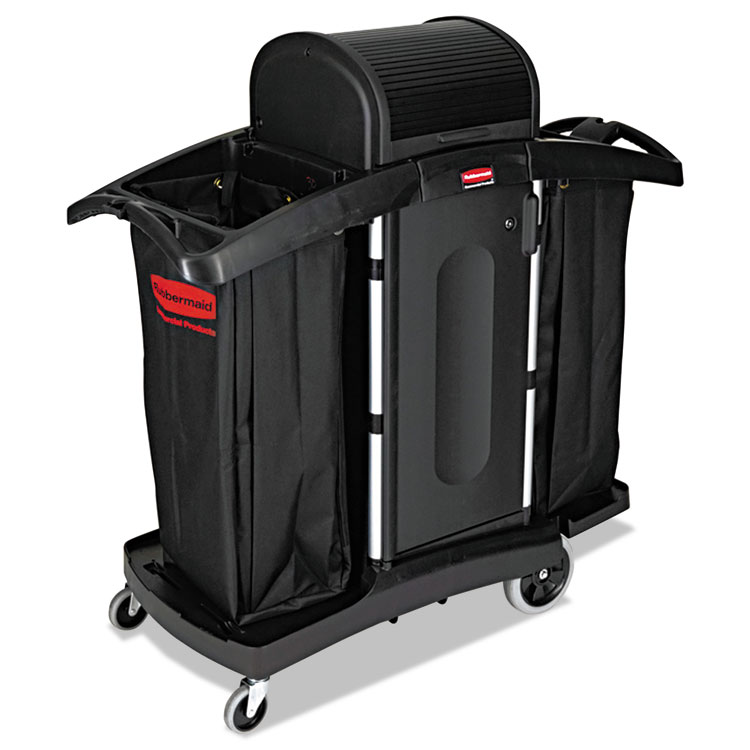 RCP 9T78 Rubbermaid® Commercial High-Security Housekeeping Cart..Lokeren