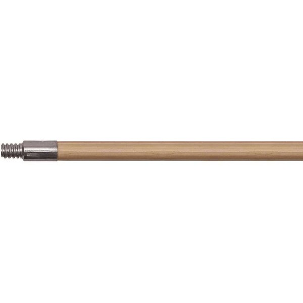 E078/REN03985..Renown 60" Metal Tip Wood Broom handle..15/16"