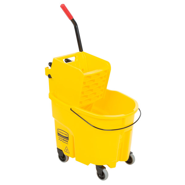 Rubbermaid # RCP7580-88-Yellow.. Mop Bucket&Wringer combo 26-35 Qt..34-020-010** 20-050-020