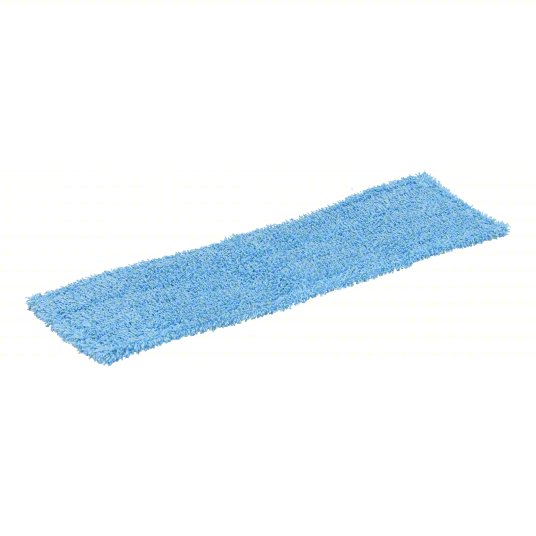 ADAPTABLE FLAT MOP MICROFIBER PAD, BLUE