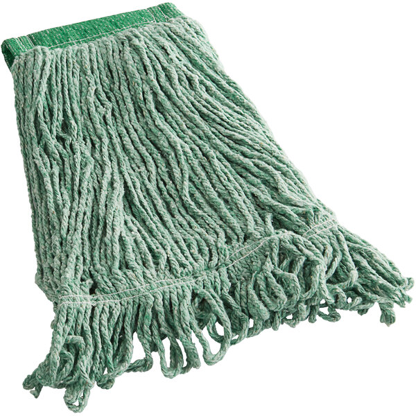 FGD25206GR00-MED..Rubbermaid Super Stitch Blend Mop Medium 5" GREEN Band..