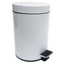 8500607 - Afvalbak pedaal   20ltr rvs Wit Easybin..35-000-000