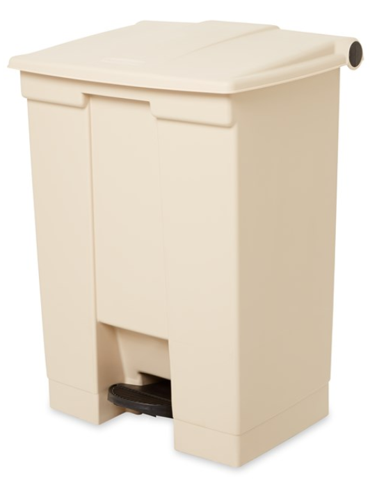 Rubbermaid Legacy Step On Container 18G/68L Beige