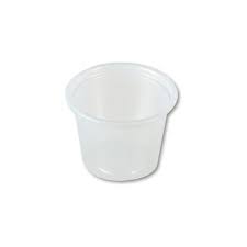 PCBPP-100TR..(Souffle) Portion Cup 1oz pp Trans..1bx / 20sleeves of 125each