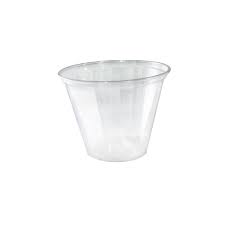 Plastifar Vaso LION PET 9oz squat (PT9R) - 1000 pcs  (Bx=20x50st)