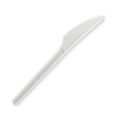 Plastifar Biodegradable Knives Plastifar - 1000 pcs (Bx=40x25st)