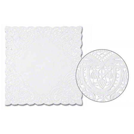 SLA04  Doilies White