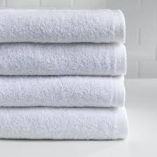 Bath Towel Terry Cotton Royal Suite White SUP 17 lbs/dz 27x54"