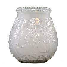 Low Boy/Venetian Candle WHITE (Bx=12ea)