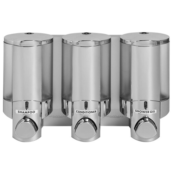 #36344..AVIVA Dispenser III Chrome/translucent..26-010-020