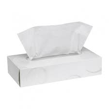 Facial Tissue 1 PLy 100 Sheets Flat Pack