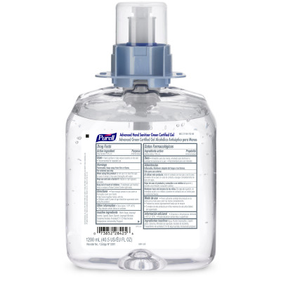 PURELL® Advanced Hand Sanitizer Green Certified Gel  1200 mL