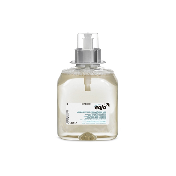 GOJO® Mild Foam Hand Wash Fragrance Free  1250ml