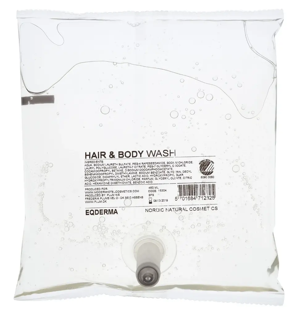 Spa Collection - Hair and Body Wash Cube Pouch 450ml - 1bx/12pcs