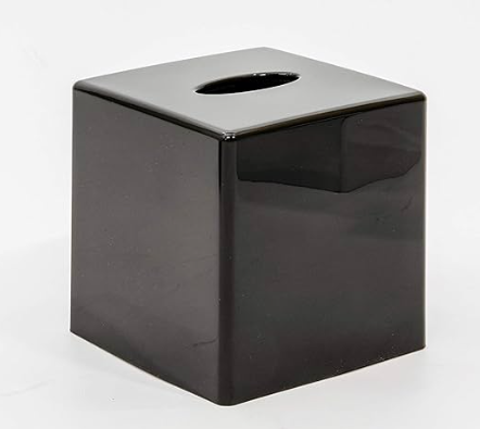 Spa Collection - Tissue Box Black Kubus..30-030-010