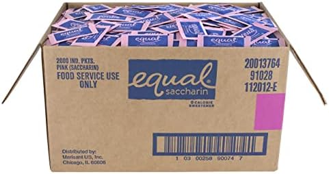 EQUAL sweetener .04oz Packets 2000/1..koelruimte