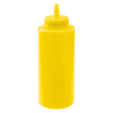 2oz. squeeze bottle,yellow 6 piece pack #PSB12Y 29-040-030 