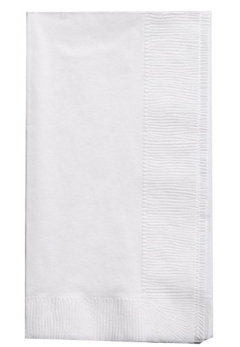 ECO Friendly..Dinner Napkin WHITE 2 ply 20 x 150 Sheets =  3000 napkins