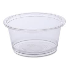 2oz. PP Souffle cup Clear - 2500 pcs (Bx=20x125st)