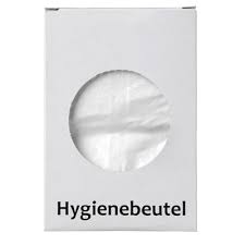 Sanitary bags plastic 30 pcs. CS = 25 packs of 30 bags