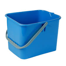 Materiaal Emmer 9 liter vierkant tbv werkwagen