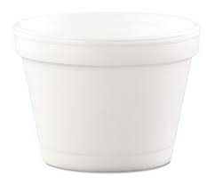 [6SJ12 / FC06S] Dart Foam cup 6 oz SQUAT - 1000 pcs (Bx=20x50st)