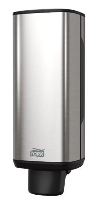 [466000] Tork Liquid Skincare Dispenser for Liquid Soap and Hand Sanitizer Silver S1 