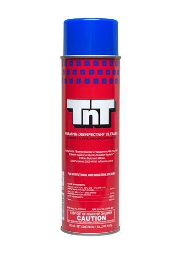 [634300]  Spartan TnT® Foaming Disinfectant Cleaner (Bx=12can)