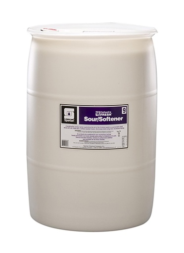 [700955] Spartan - Clothesline Fresh - Sour Softener 9 - 55 gallon  - BW Laundry