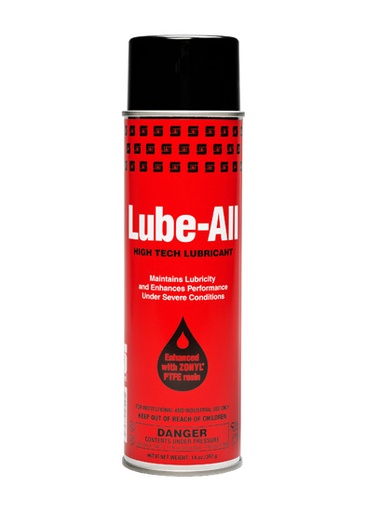 [673000] Spartan N/I Lube All W/ZONYL PTFE  12-20 OZ (Cs=12Cans)