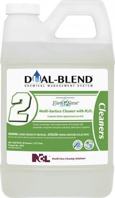 [5072-24] NCL DUAL-BLEND EARTH SENSE Multi-Surface Cleaner W/H202 super concentrate 80oz