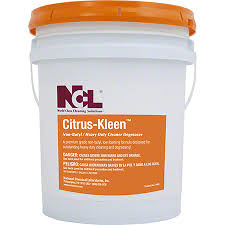 [1095-20] Citrus Kleen Heavy Duty Mult Purpose Cleaner Degreaser 5 gl  