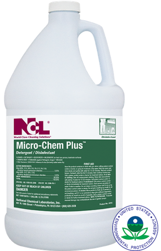 [0255-29] NCL MICRO-CHEM PLUS™  Detergent / Disinfectant Gl (Cs=4 Gl) 