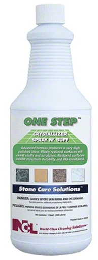 [2501-36] NCL ONE STEP - Crystalizer & Spray Buff 1Qt (Cs=12 Qt)
